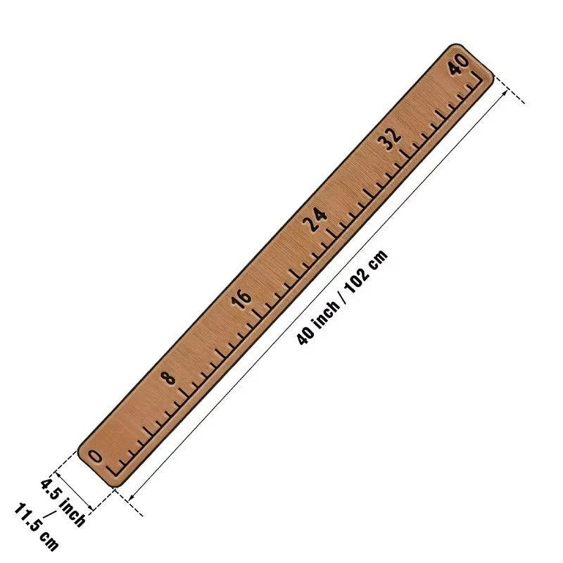 40" Fish Ruler for Boat Kayak (EVA Foam, Adhesive)