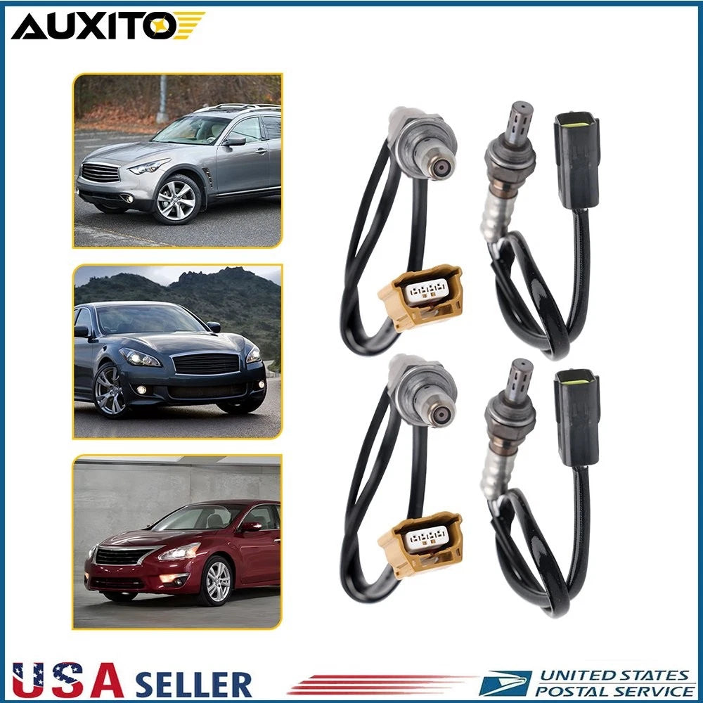 4X Oxygen Sensor for Infiniti G37 M37 (2011–2013) 226A0-JK20A, 226A0-JK21A