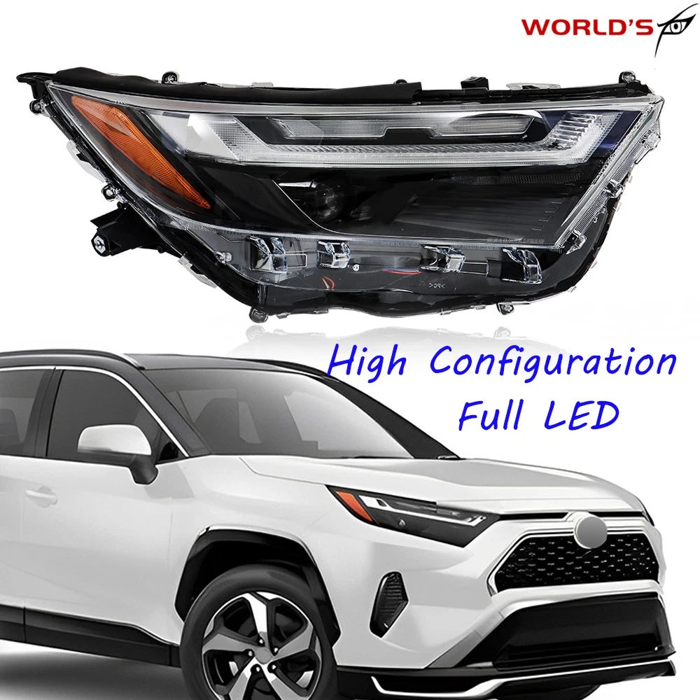 Full LED Headlight for Toyota RAV4 (2022–2023) Passenger Side