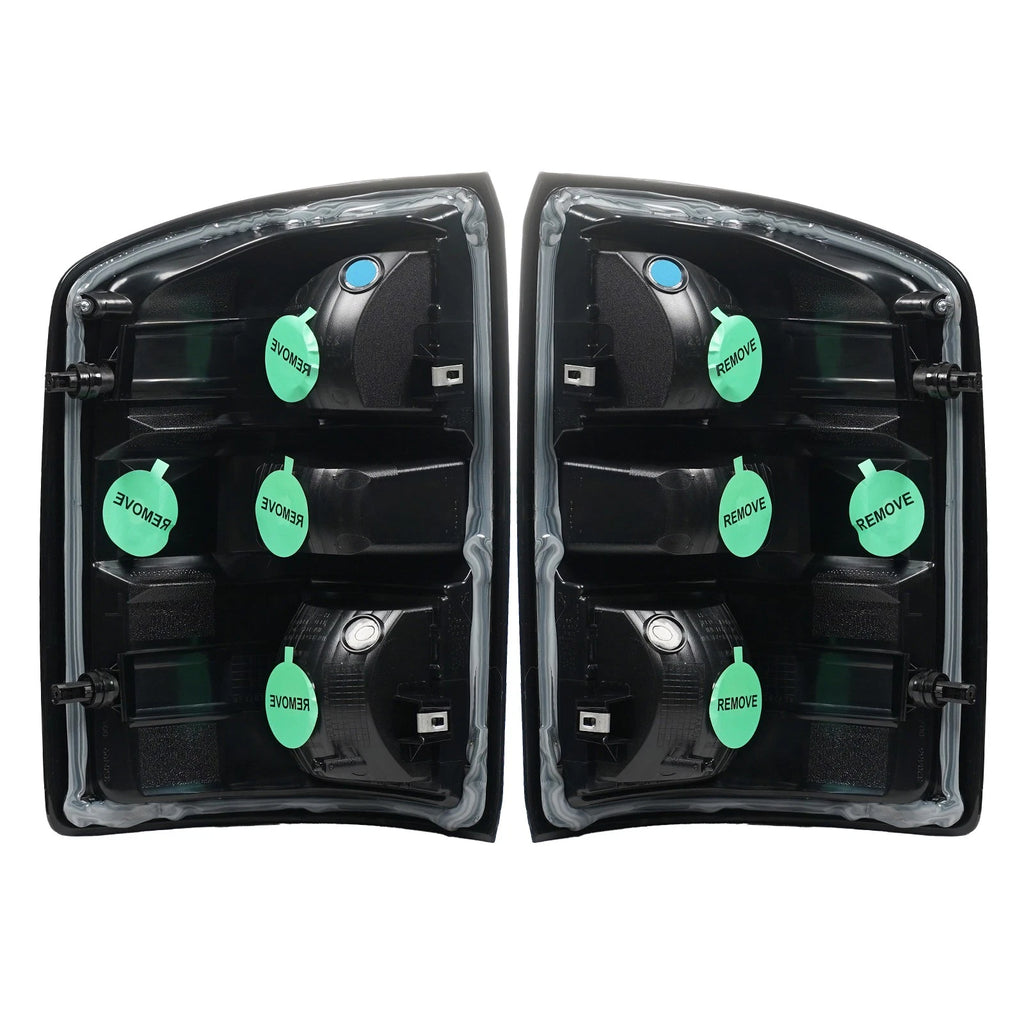 Halogen Upgrade Tail Light Set for GMC Sierra 1500 (2014–2018) w/o Bulb