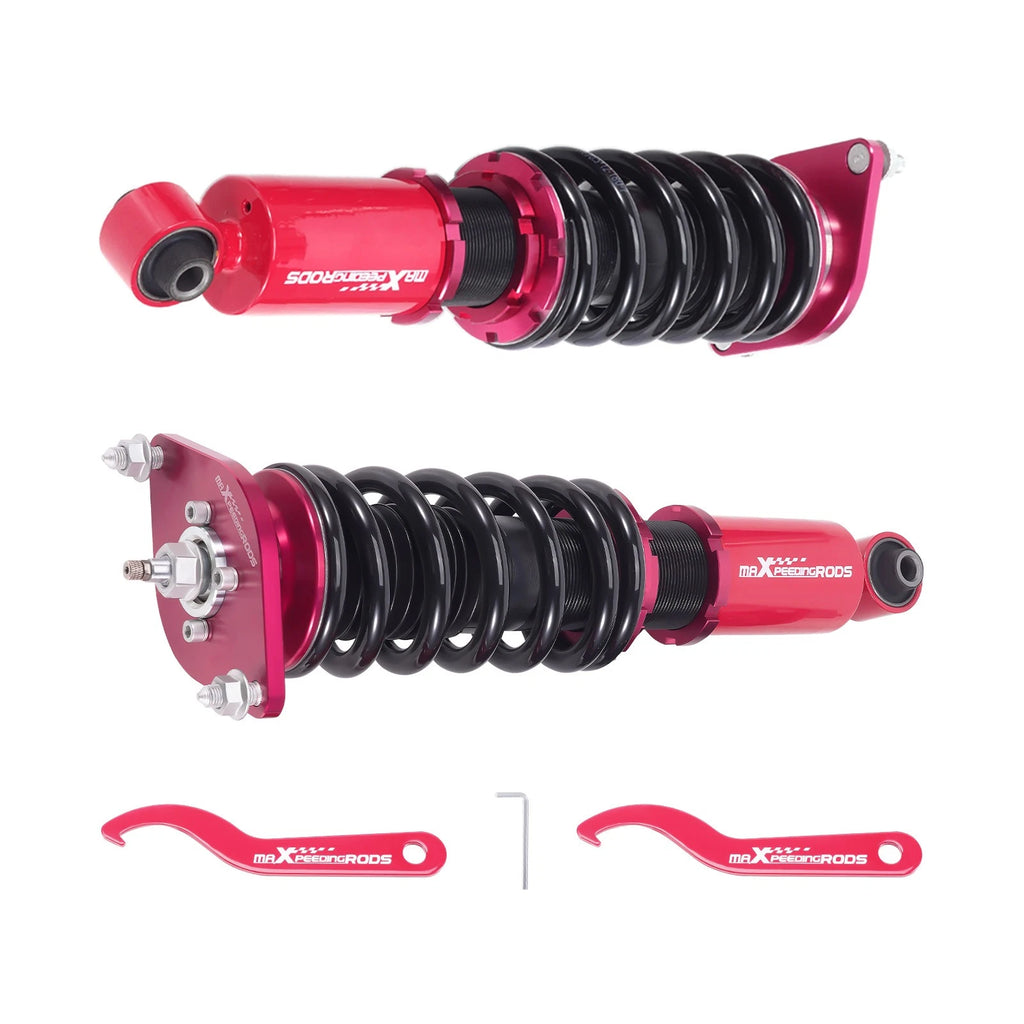 2X Rear Coilovers 24 Level Damper Shock Struts for Subaru Impreza (2008–2013)