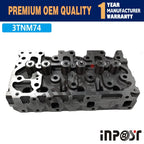 Cylinder Head Assembly for Yanmar 3TNM74 3TNM74F (NCJT, 3TNM74F-SAKV)