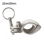 Bimini Top Hinged Clamp for Marine Grade 316 SS (Fits 22mm & 25mm Tubes)