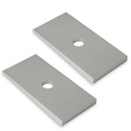 2X Pinion Suspension Axle Shims Leaf Wedge Lift 2.5 Degree Angle Correction