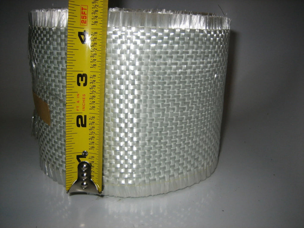 Woven Roving Fiberglass Tape 50m x 4" for Clearance (1 Roll)