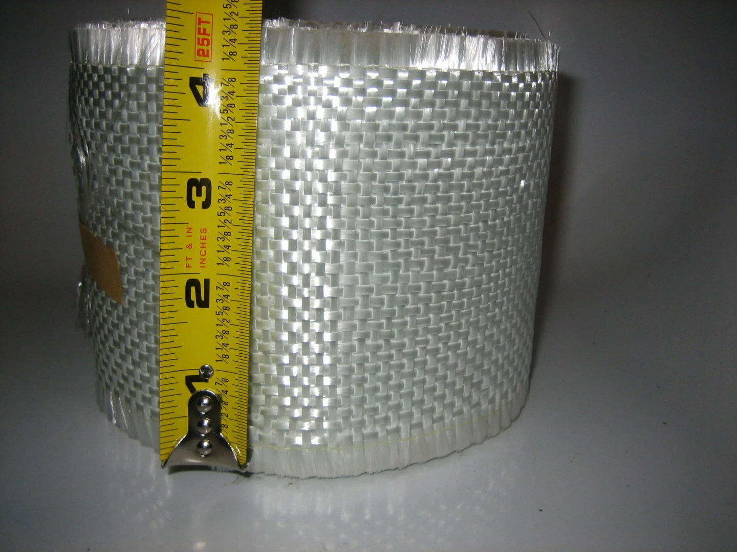 Woven Roving Fiberglass Tape 50m x 4" for Clearance (1 Roll)