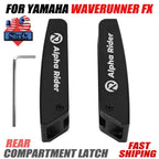 CNC Billet Latch Kit Set for Yamaha Waverunner FX - Black