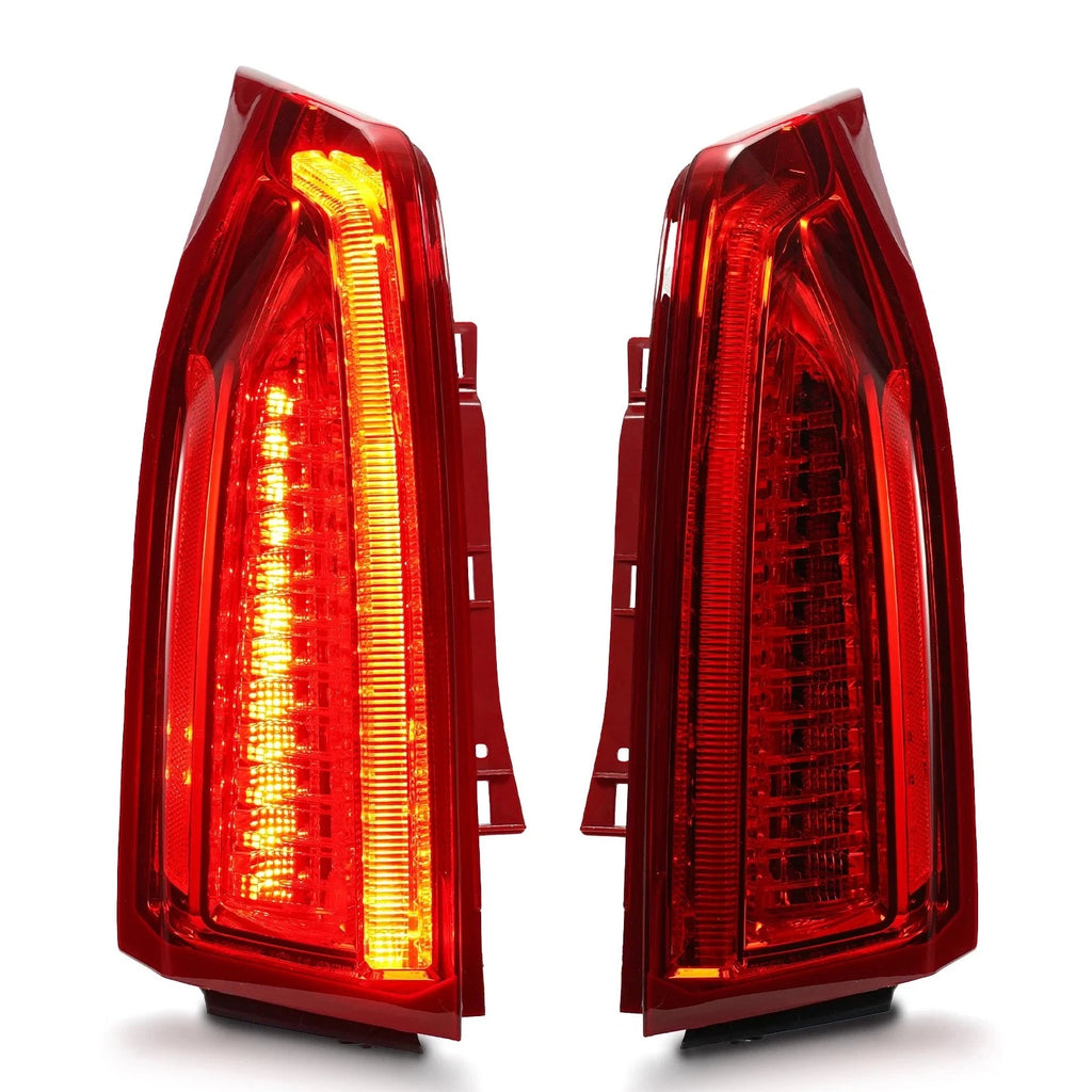 Full LED Tail Light Brake Lamp Pair for Cadillac ATS (2013–2018)