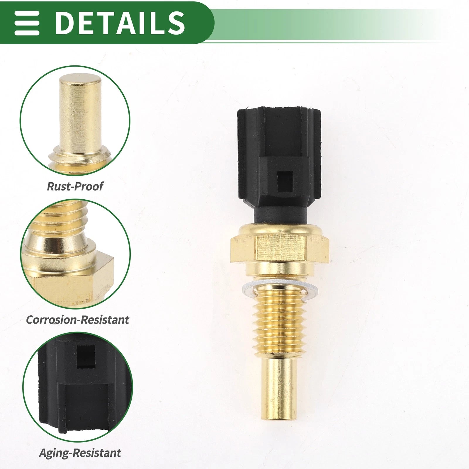 Engine Coolant Temperature Sensor No. 8L3Z6G004A for Ford E-350 Super Duty (2019)