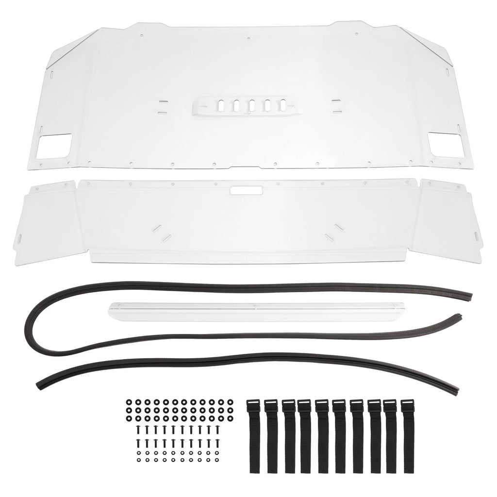 Rear Clear Windshield for Yamaha Wolverine RMAX2 1000 (2021–2024)