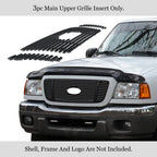 Stainless Black Billet Grille for Ford Ranger 4WD (2004-2005)