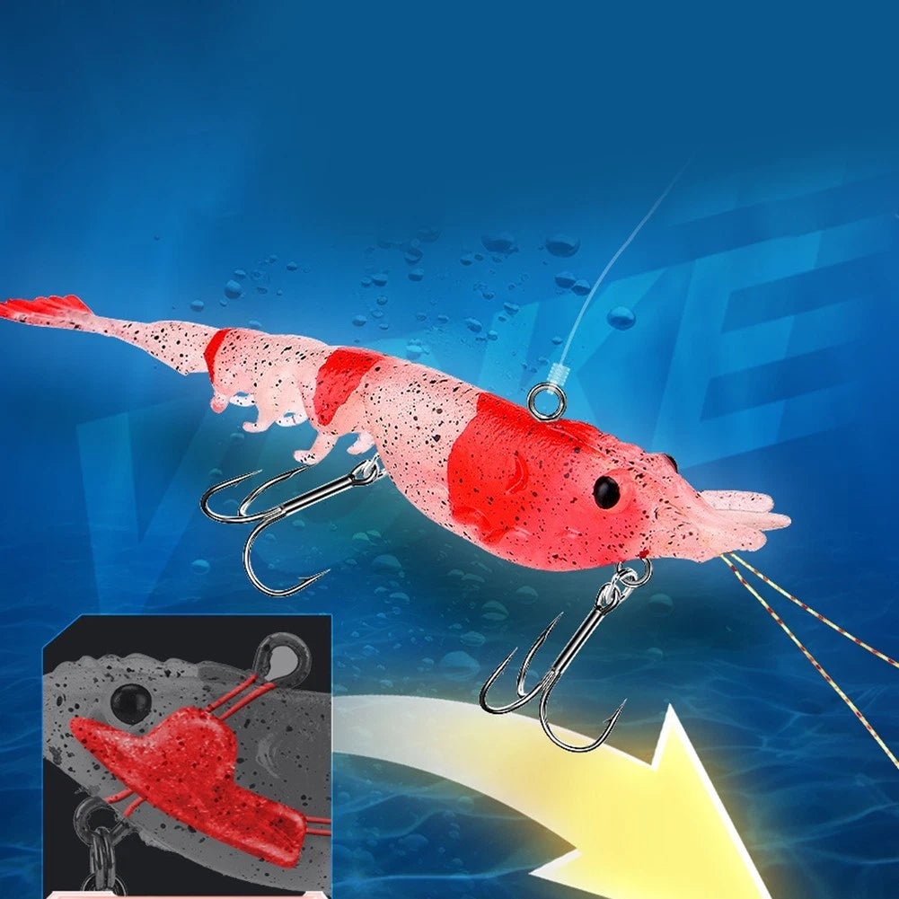 Swimbait Soft Bait Shrimp 15cm 12g for Crayfish Fishing