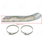 Muffler Pipe Curved Heat Shield for Yamaha Raider/V Star/Roadliner (2008–2023)