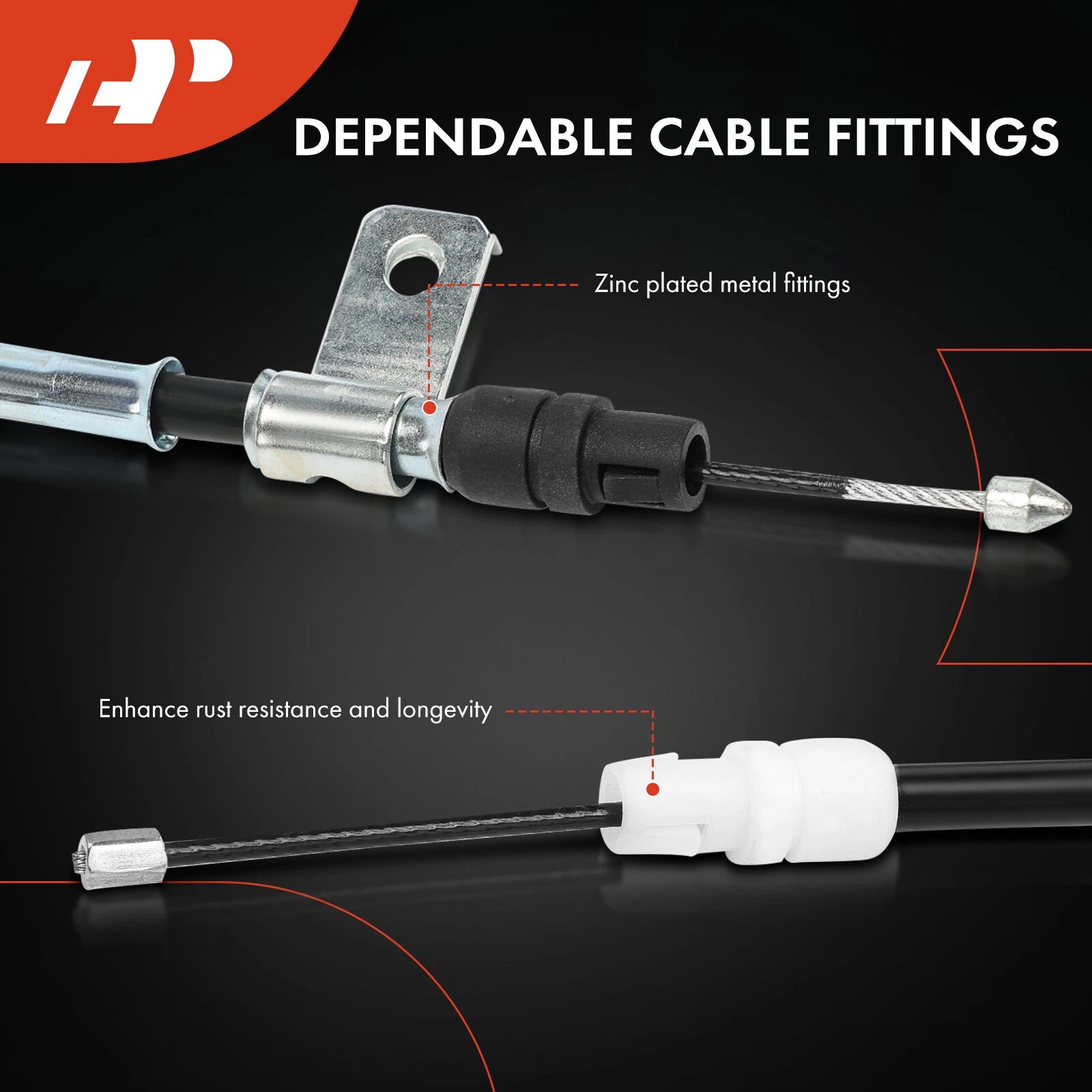 Rear Right Parking Brake Cable for Chevy Silverado 1500 (2009â2013)