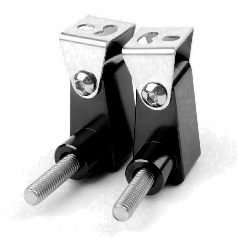 2Pcs Lower Fork Mount Spotlight Holder Bracket for XMAX 125/250/300 (2017–2023)