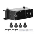 Transmission Oil Cooler Kit for Universal Applications (10 AN, Aluminum, Black)