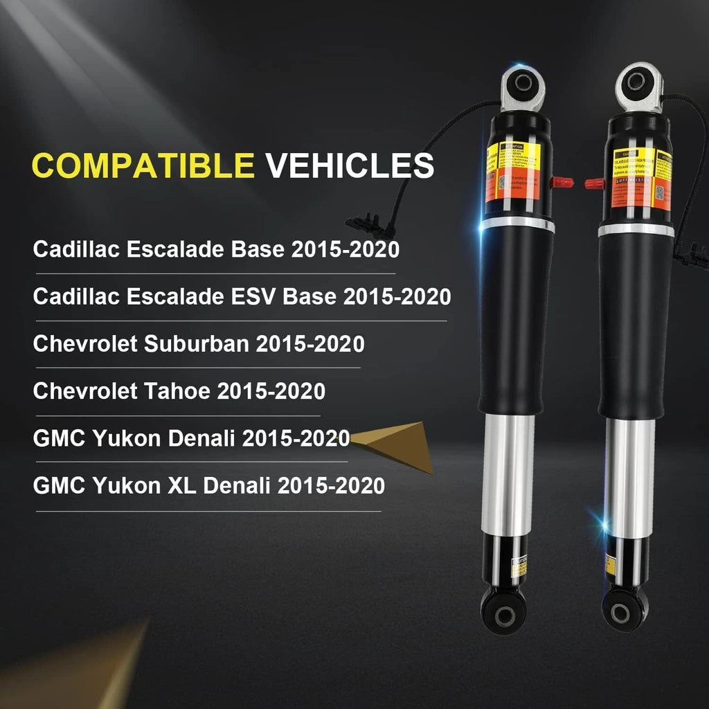 Pair of 84176675 Rear Air Shock Absorbers for Escalade Suburban Tahoe Yukon (2015–2020)
