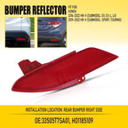 Red Lens Rear Reflector Marker for Honda HR-V (2016–2022)