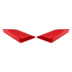 CNC Mirror Block Off Plates Red for Ducati Panigale V4 (2018–2023)