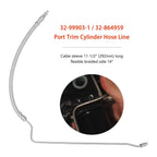 Trim Ram Cylinder Hose Kit for Mercruiser Alpha One Gen Two (32-864960, 32-864959)