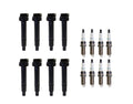 Set of 8 Ignition Coils & 8 Iridium Spark Plugs for Toyota V8