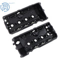 Set of 2 Black Valve Covers for BMW 545i 550i 650i 745i 750i X5 (2002–2008)