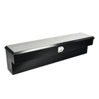 Tool Box for Pickup Truck (60"X13"X14") - Black Steel with Lock & Key