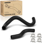 2X Lower & Upper Radiator Coolant Hose Rubber for Honda Accord (2018–2024)