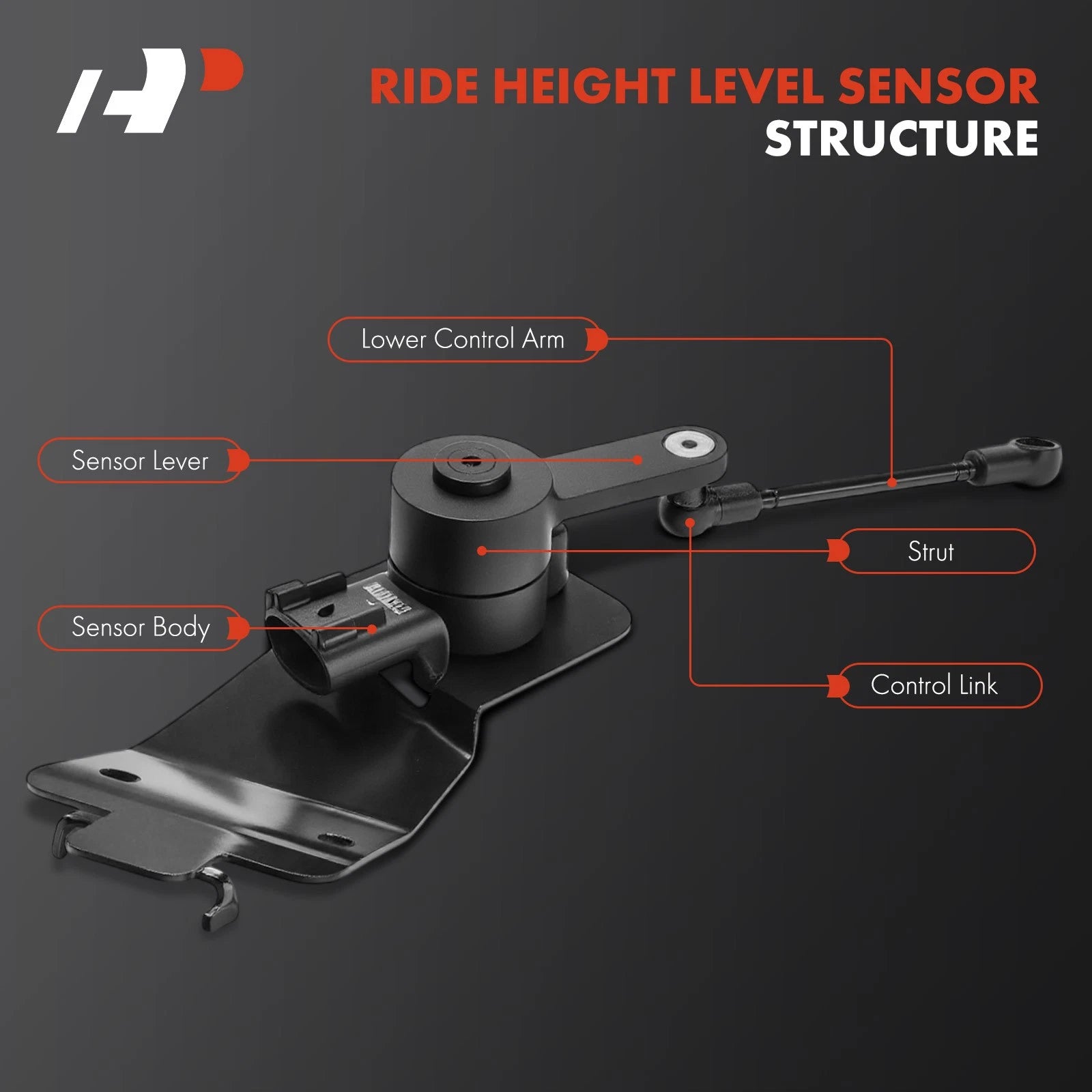 Ride Height Level Sensor for Jeep Cherokee KL (2019-2023)