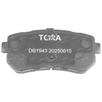 Rear Disc Brake Pad Set for Kia Cerato (2009 - 2013)