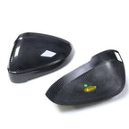 Dry Carbon Fiber Mirror Cover Cap for Audi A4 B9, A5, S5, RS5 (2017–2023)