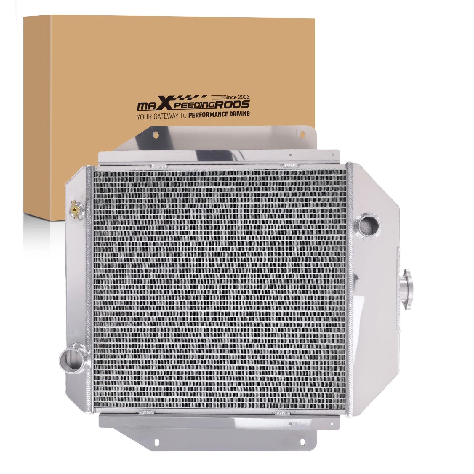 Aluminum Radiator Assembly for Ford F-Series F-100 F-150 F-250 (1970–1979)