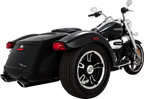 Vance & Hines Twin Slash Slip-On Mufflers for Harley Davidson (2017–2023)