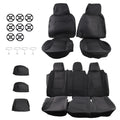 Leather Car Seat Covers Full Set for Ford F-150 (2015–2024) Waterproof