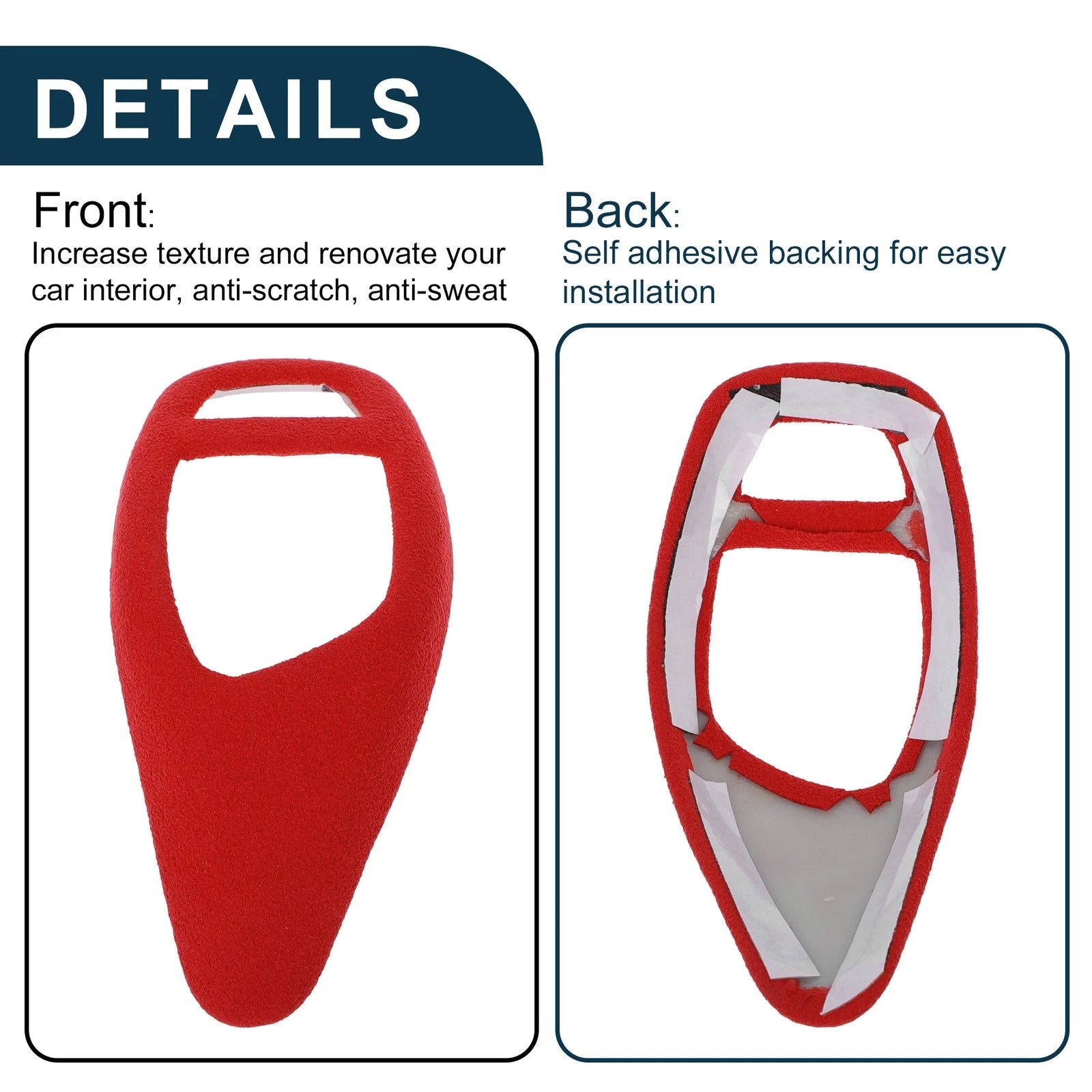 Gear Shift Knob Cap Cover for BMW 3 4 Series F30 F31 F32 F36 M235i (2013–2019) Red