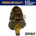 Crankshaft for Yanmar 4TNV106T-XTBL, 4TNV106-GGE, TL150, C50R3, MTL25, CTL80