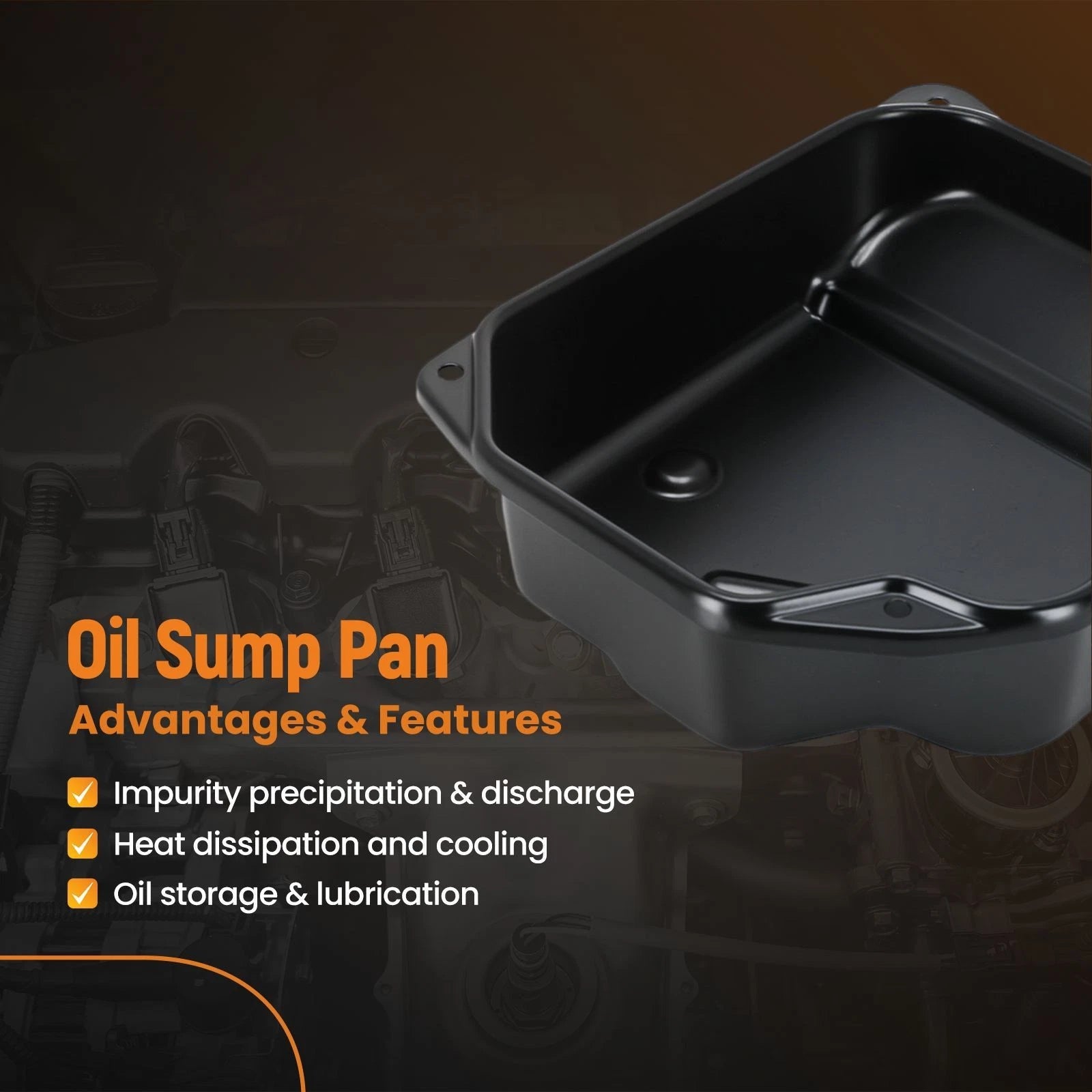 Automatic Transmission Fluid Oil Pan for VW Beetle Golf Jetta (1993–2006)