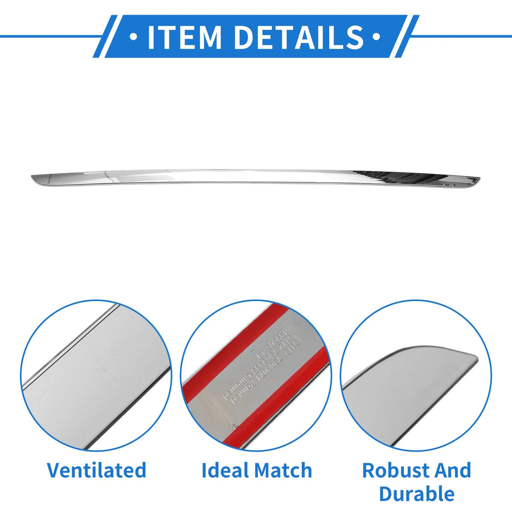Rear Lower Center Bumper Grille Trim for BMW F15/X5 (2017–2018)