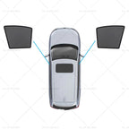 Magnetic Sun Shades for Nissan Tiida (2004–2010) C11 Hatch Front Windows