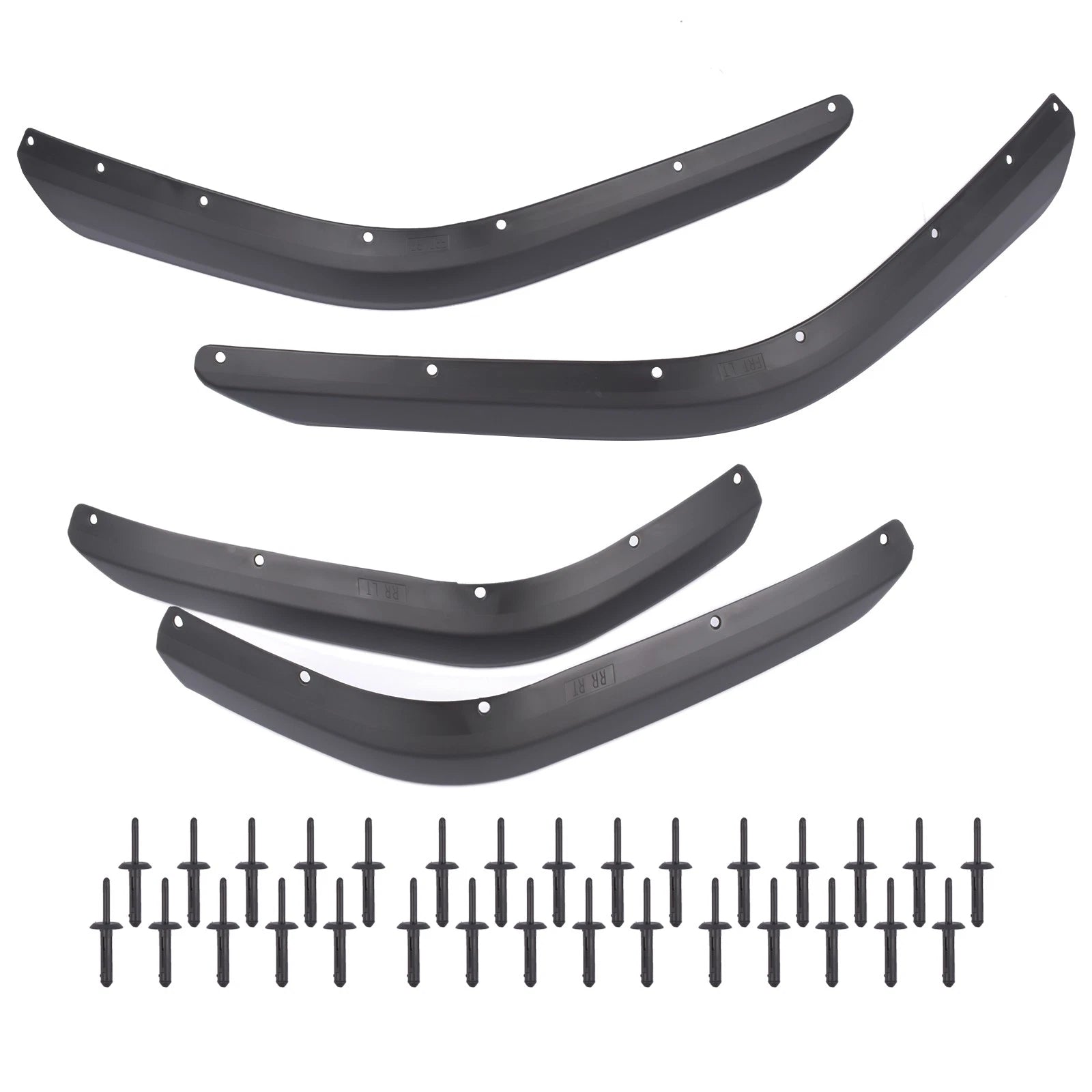 Set of 4 Fender Extenders for Jeep Wrangler JL JLU (2018–2024)