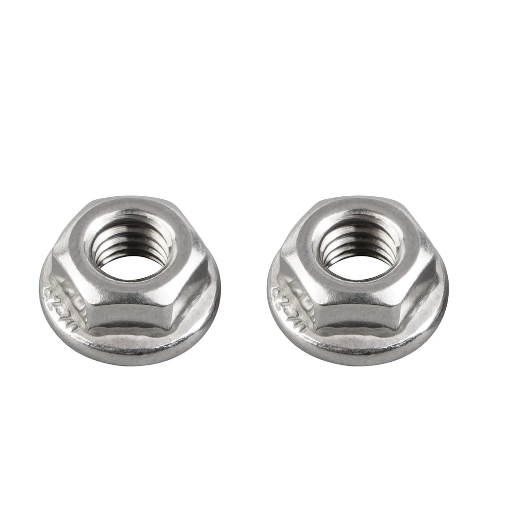2X Seat Mounting Nuts Stainless Steel for Yamaha Banshee 350 (1987–2006)