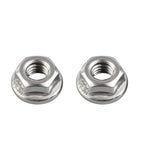 2X Seat Mounting Nuts Stainless Steel for Yamaha Banshee 350 (1987–2006)