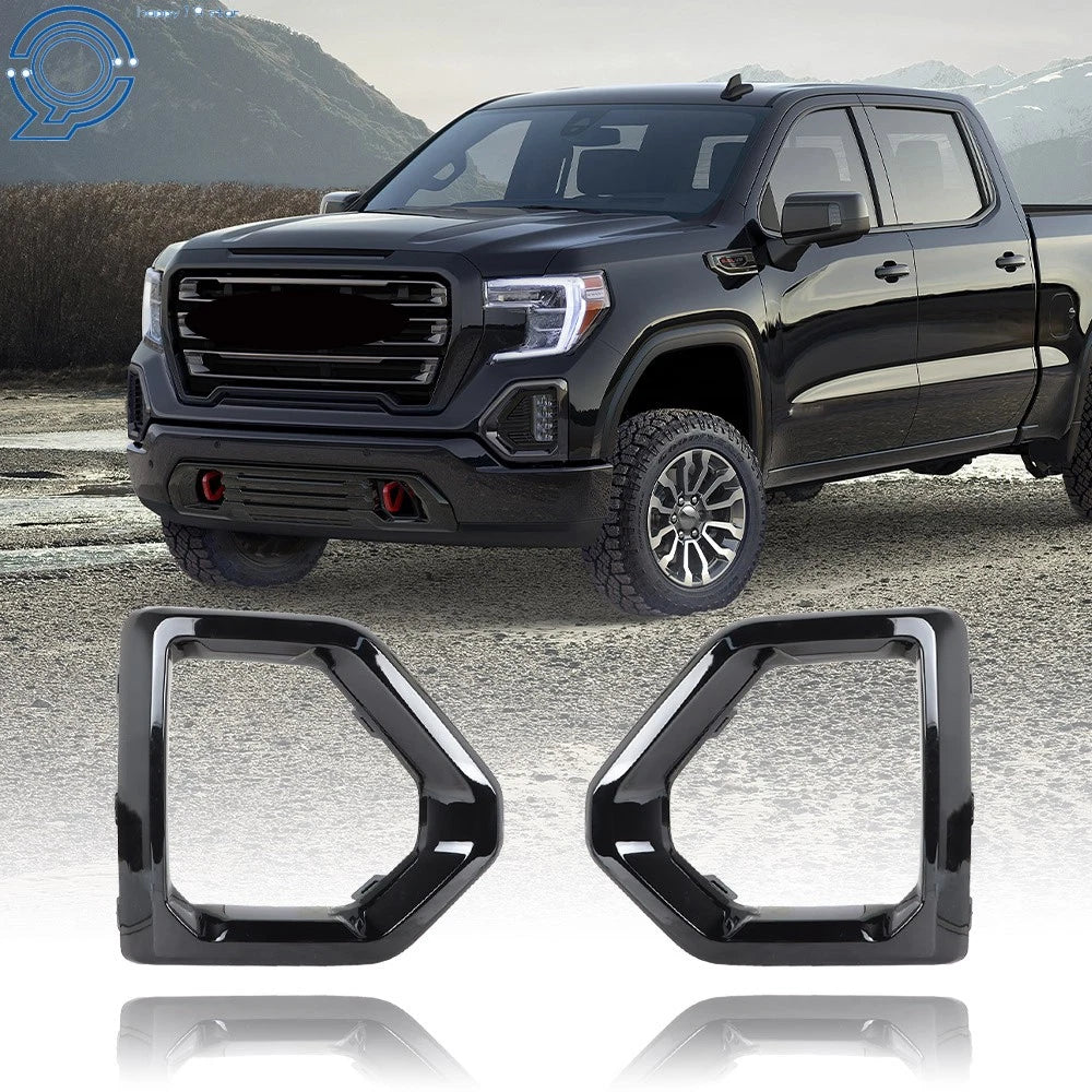 Fog Light Bezel Cover Set for GMC Sierra Denali (2019–2021)