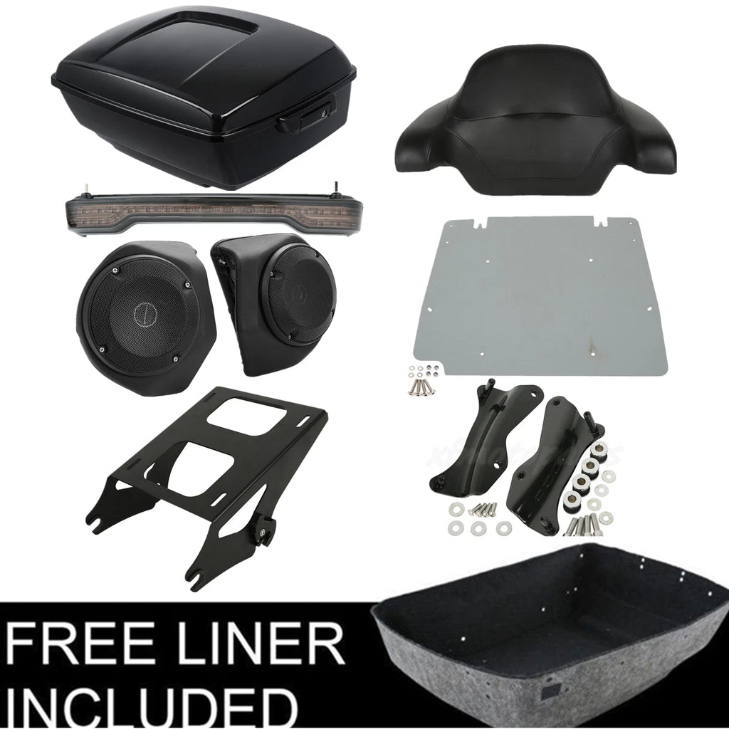 Trunk Speakers Light Base Plate for Harley Road Glide (2014–2023)