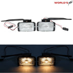 Set of 2 Bumper Fog Lights for Chevy GMC (1988–1997)