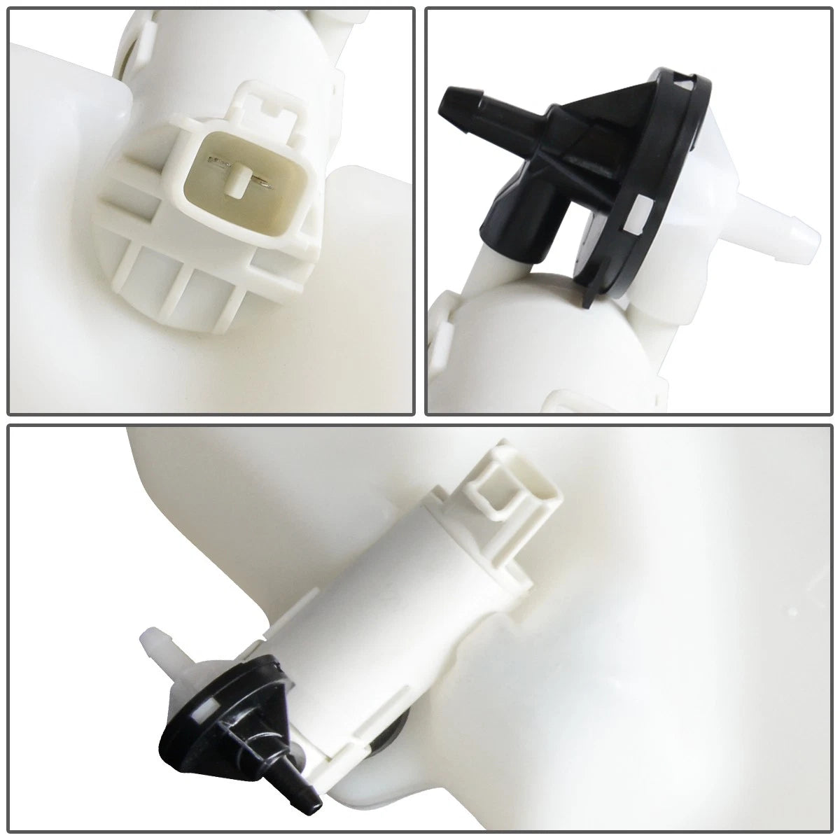 Windshield Washer Fluid Reservoir Tank Bottle w/ Cap & Pump for Acura TSX (2011–2014)