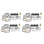 Carburetor Rebuild Kit Set of 4 for Kawasaki ZX900F Ninja ZX9R (2002–2003)