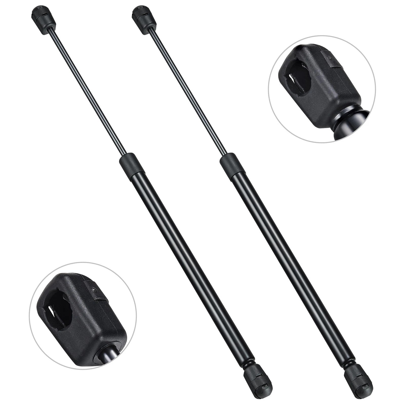 2X Gas Struts for Camper Shell Topper Rear Window (C16-15645)