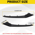 2Pcs Front Bumper Molding Set for Honda Civic (2025)