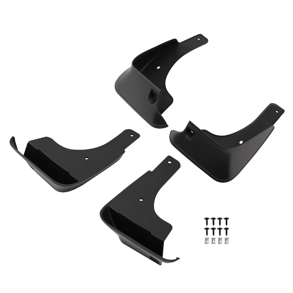 Set of 4 Black Mud Flaps for Toyota Camry (2002-2006)